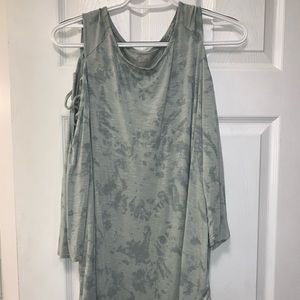 Teal Maurices blouse